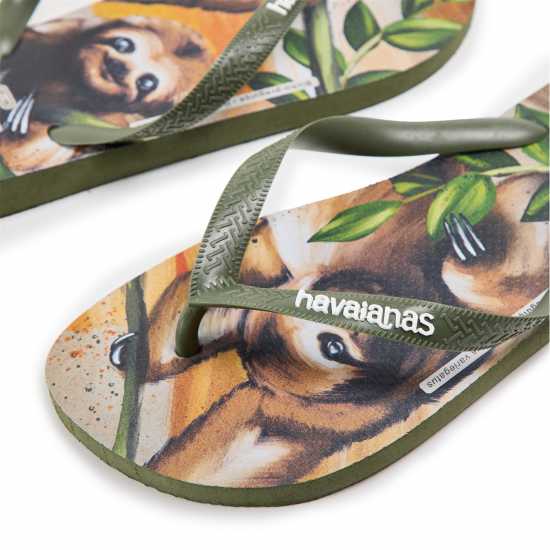 Havaianas Джапанки Men's Ipe Citronella Flip Flops Green 