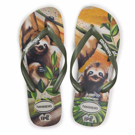 Havaianas Джапанки Men's Ipe Citronella Flip Flops Green 