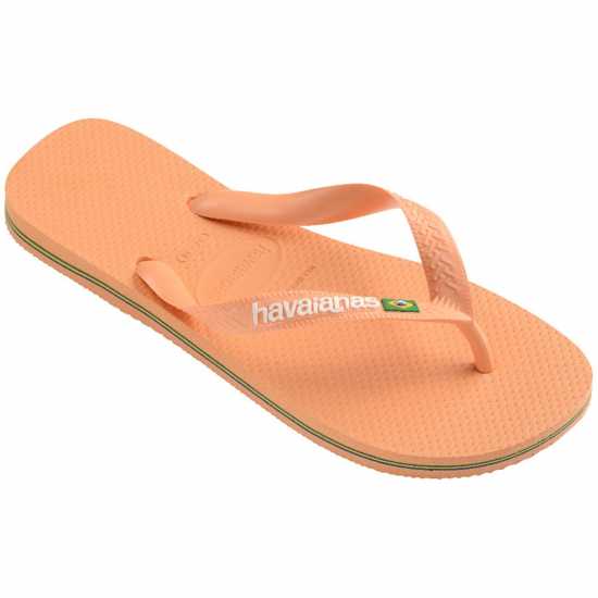 Havaianas Мъжки Джапанки Hav. Brasil Logo Ruby Red/ruby Red Flip Flops Mens  