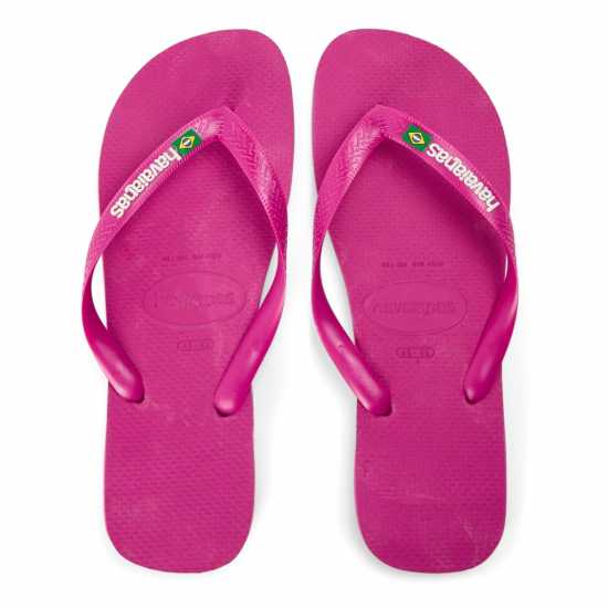 Havaianas Джапанки Men's Hav Brasil Logo Ruby Red Flip Flops Rose Gum 