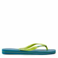 Havaianas Джапанки Men's Hav Brasil Logo Ruby Red Flip Flops Amznte Blue 