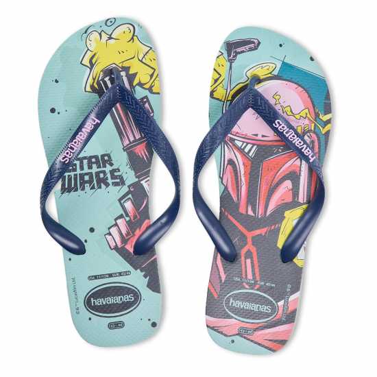 Havaianas Мъжки Джапанки Hav. Star Wars Clay/navy Blue 43/44 Flip Flops Mens Havaianas Мъжки Джапанки Hav. Star Wars Clay/navy Blue 43/44 Flip Flops Mens