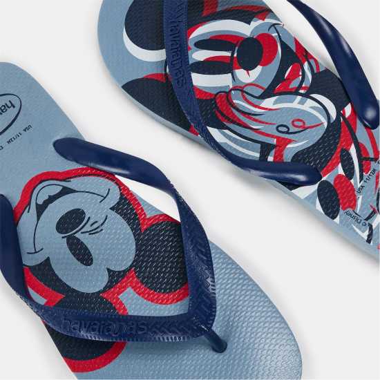 Havaianas Джапанки Men's Top Disney Ruby Red And Black Flip Flops Wind 
