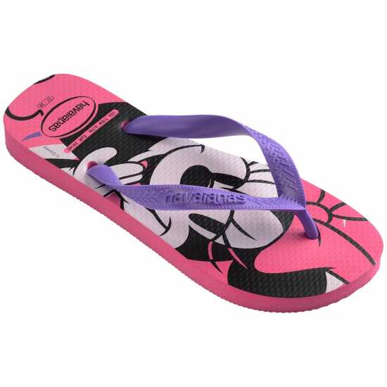 Havaianas Мъжки Джапанки Hav. Top Disney Ruby Red/black 45/4 Flip Flops Mens  