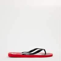 Havaianas Джапанки Men's Top Disney Ruby Red And Black Flip Flops Ruby Red/Black 