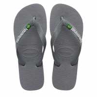 Havaianas Джапанки Brasil Mix Flip Flops Grey/White6820 Мъжки сандали и джапанки