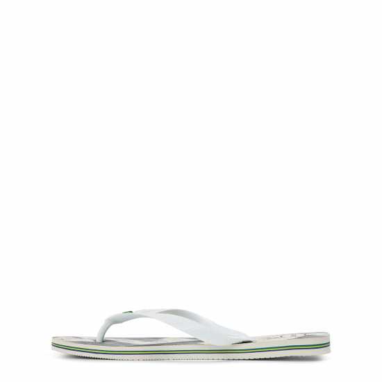 Havaianas Мъжки Джапанки Hav. Brasil Fresh Black/black/leaf Flip Flops Mens White/Grey 