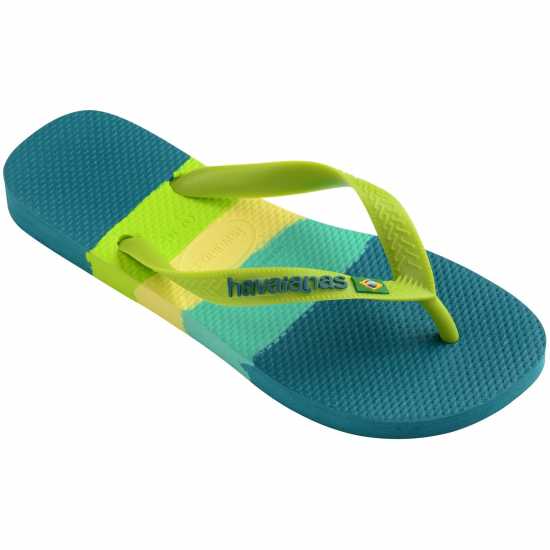 Havaianas Мъжки Джапанки Hav. Brasil Tech Green 43/44 Flip Flops Mens Havaianas Мъжки Джапанки Hav. Brasil Tech Green 43/44 Flip Flops Mens