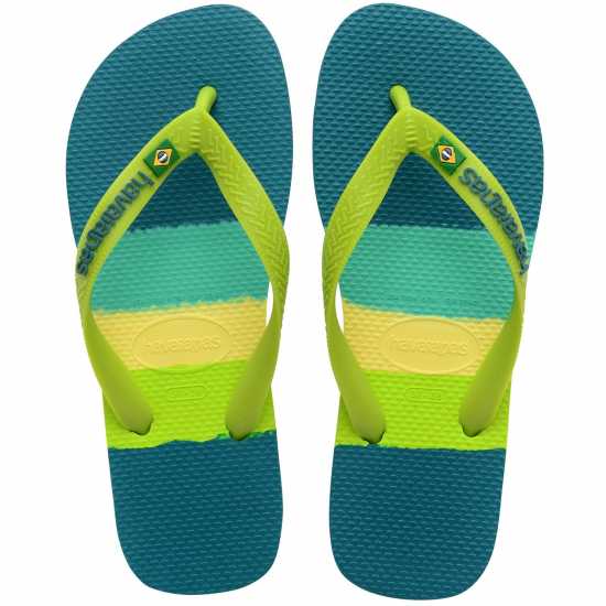 Havaianas Мъжки Джапанки Hav. Brasil Tech Green 43/44 Flip Flops Mens Havaianas Мъжки Джапанки Hav. Brasil Tech Green 43/44 Flip Flops Mens
