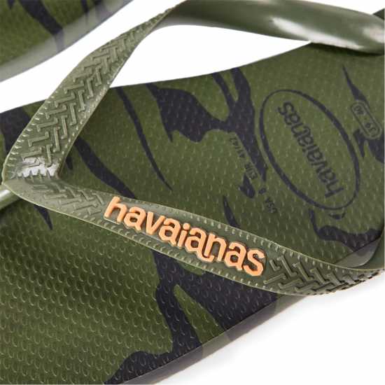 Havaianas Мъжки Джапанки Hav. Top Camouflage Green 45/46 Flip Flops Mens Havaianas Мъжки Джапанки Hav. Top Camouflage Green 45/46 Flip Flops Mens