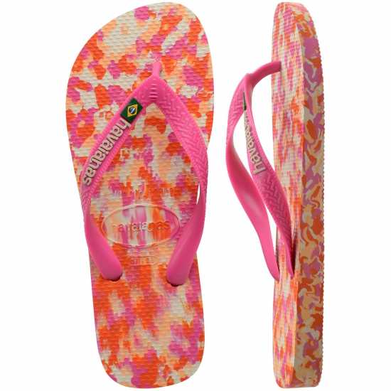 Havaianas Brasil Sn99 Pink Flux 