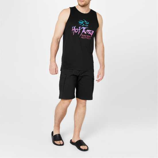 Hot Tuna Мъжки Джапанки За Басейн Mens Pool Shoes Черно/Черно Мъжки сандали и джапанки