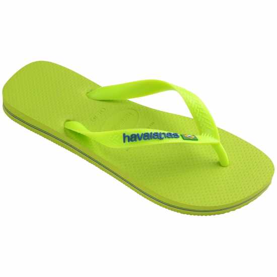Havaianas Джапанки Men's Brasil Flip Flops Lime Green Havaianas Джапанки Men's Brasil Flip Flops Lime Green