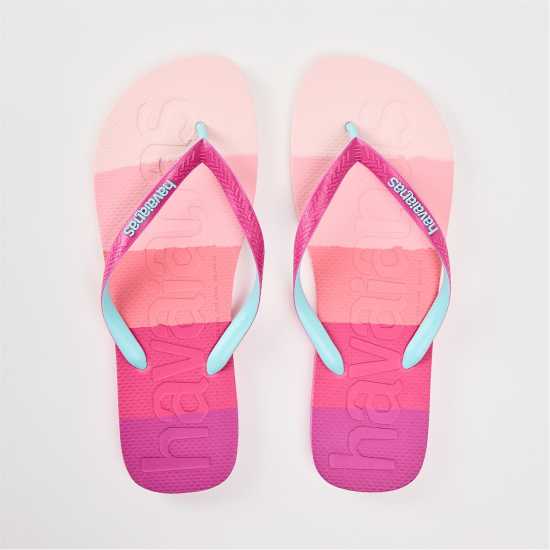 Havaianas Мъжки Джапанки Hav. Top Logomania Multicolor Gradi Flip Flops Mens  