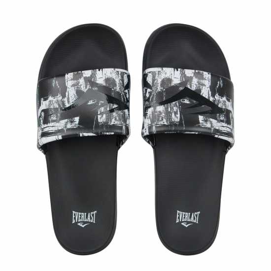 Everlast Мъжки Джапанки Godan Sliders Mens Бял/Осъществен Мъжки сандали и джапанки