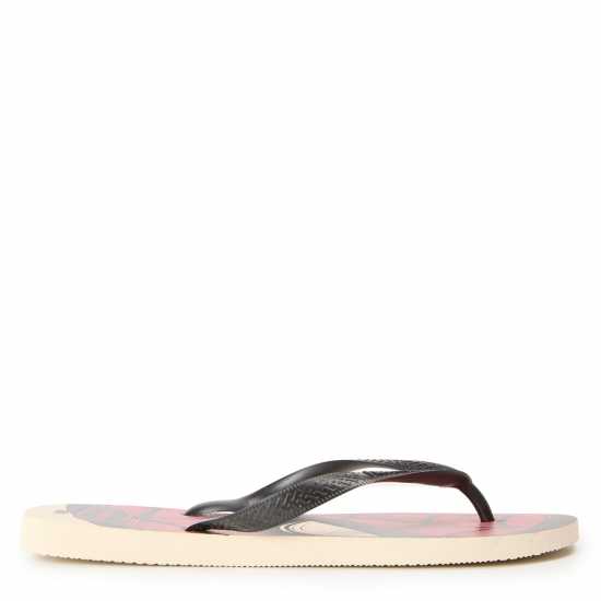 Havaianas Мъжки Джапанки Hav. Top Marvel Logomania Beige 45/ Flip Flops Mens  