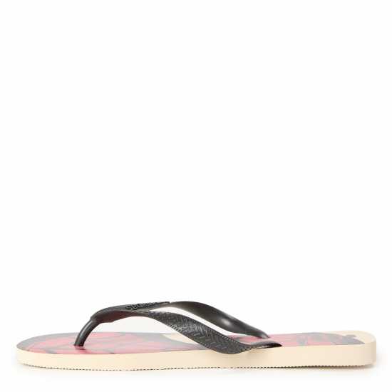 Havaianas Мъжки Джапанки Hav. Top Marvel Logomania Beige 45/ Flip Flops Mens  