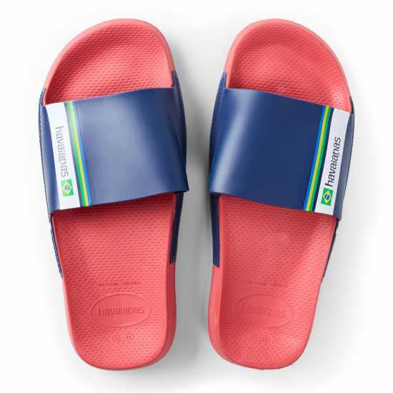 Havaianas Мъжки Джапанки Hav. Slide Brasil Red 43/44 Flip Flops Mens  