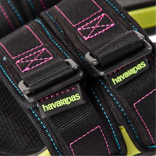 Havaianas Мъжки Джапанки Hav. Slide Reloaded Black 43/44 Flip Flops Mens  