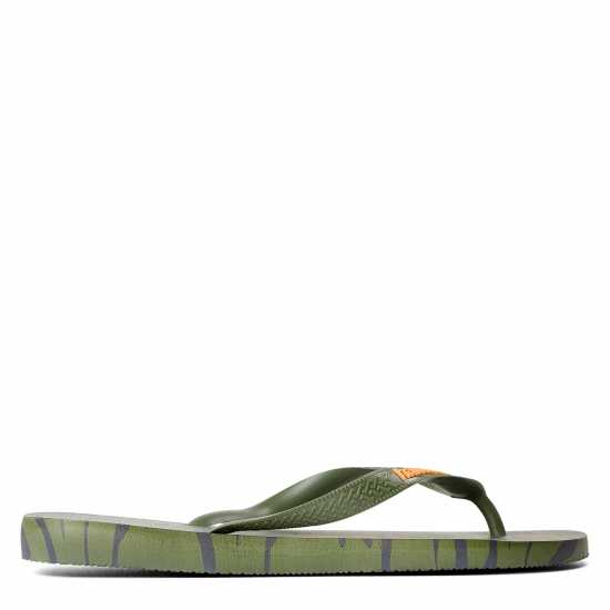 Havaianas Мъжки Джапанки Hav. Top Camouflage Green 43/44 Flip Flops Mens  