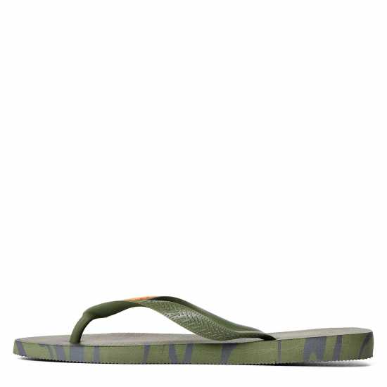 Havaianas Мъжки Джапанки Hav. Top Camouflage Green 43/44 Flip Flops Mens  