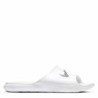 Nike Мъжки Джапанки Victori Shower Sliders Mens White/Black Мъжки сандали и джапанки