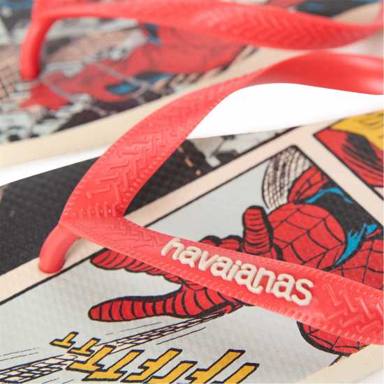 Havaianas Мъжки Джапанки Hav. Top Marvel Classics Beige Stra Flip Flops Mens Havaianas Мъжки Джапанки Hav. Top Marvel Classics Beige Stra Flip Flops Mens