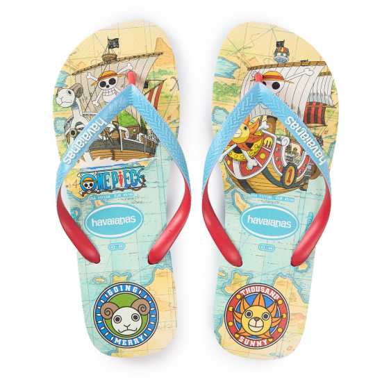 Havaianas Мъжки Джапанки Hav. Top One Piece Tranquility Blue Flip Flops Mens  