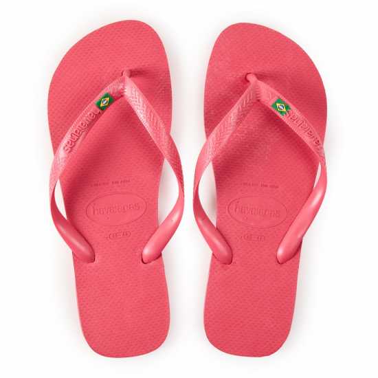 Havaianas Мъжки Джапанки Hav. Brasil Pink Paradise 43/44 Flip Flops Mens Havaianas Мъжки Джапанки Hav. Brasil Pink Paradise 43/44 Flip Flops Mens