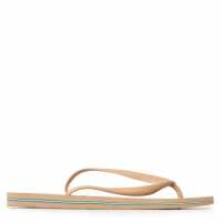 Havaianas Мъжки Джапанки Hav. Brasil Logo Rose Gold 45/46 Flip Flops Mens  