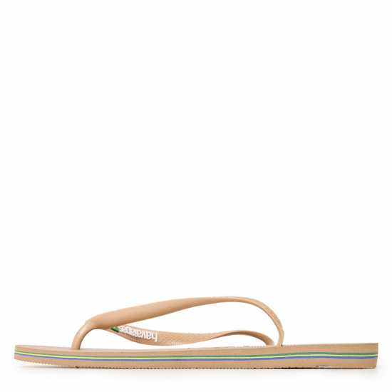 Havaianas Мъжки Джапанки Hav. Brasil Logo Rose Gold 45/46 Flip Flops Mens Havaianas Мъжки Джапанки Hav. Brasil Logo Rose Gold 45/46 Flip Flops Mens