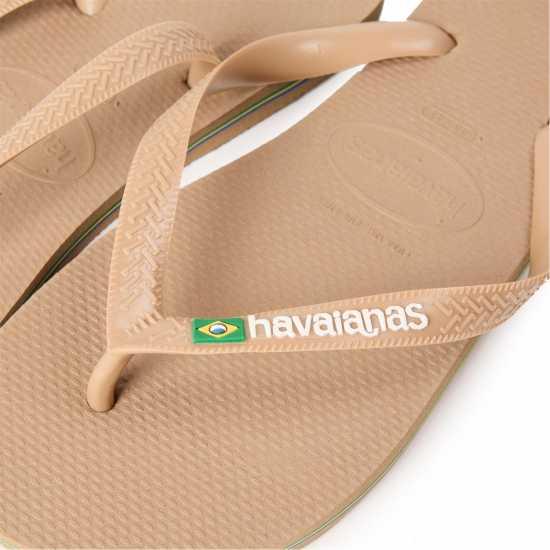 Havaianas Мъжки Джапанки Hav. Brasil Logo Rose Gold 45/46 Flip Flops Mens Havaianas Мъжки Джапанки Hav. Brasil Logo Rose Gold 45/46 Flip Flops Mens