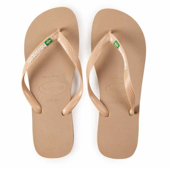 Havaianas Мъжки Джапанки Hav. Brasil Logo Rose Gold 45/46 Flip Flops Mens Havaianas Мъжки Джапанки Hav. Brasil Logo Rose Gold 45/46 Flip Flops Mens