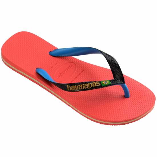 Havaianas Мъжки Джапанки Hav. Brasil Mix Salmon 43/44 Flip Flops Mens  