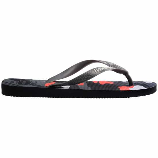 Havaianas Мъжки Джапанки Hav. Top Camu New Graphite 45/46 Flip Flops Mens  