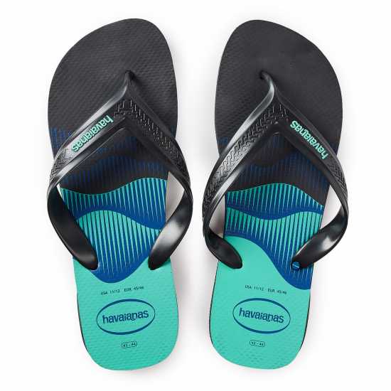Havaianas Мъжки Джапанки Hav. Top Max Basic Black 43/44 Flip Flops Mens  