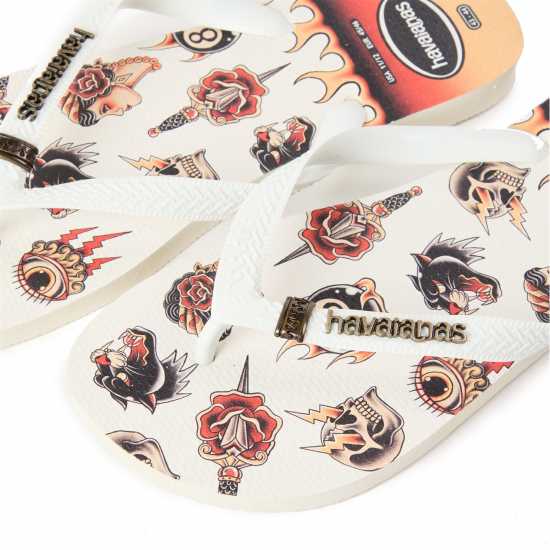 Havaianas Мъжки Джапанки Hav. Top Tribo White/white 43/44 Flip Flops Mens  