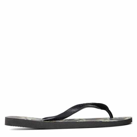 Havaianas Мъжки Джапанки Hav. Aloha Black/black/white 43/44 Flip Flops Mens  