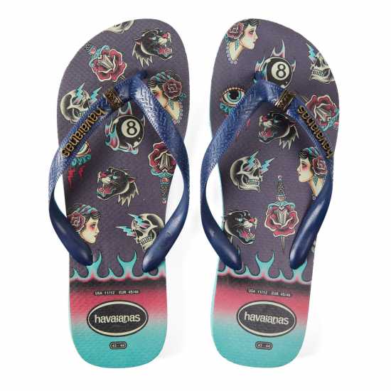 Havaianas Мъжки Джапанки Hav. Top Tribo Traditional Blue 43/ Flip Flops Mens Havaianas Мъжки Джапанки Hav. Top Tribo Traditional Blue 43/ Flip Flops Mens
