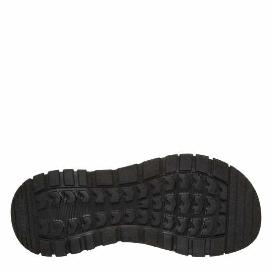 Skechers Men's Flat Sandals Black 