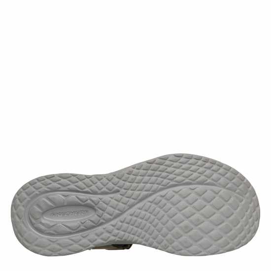 Skechers Men's Flat Sandals Charcoal 