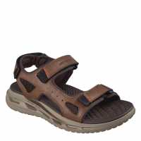 Skechers Men's Flat Sandals Brown 