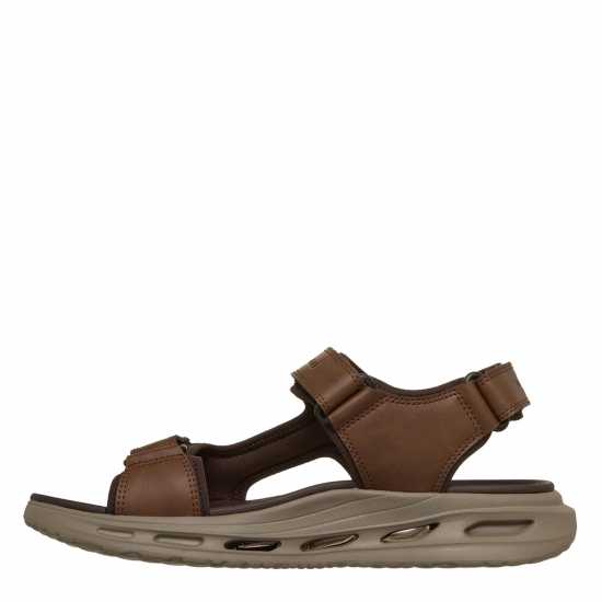 Skechers Men's Flat Sandals Brown 