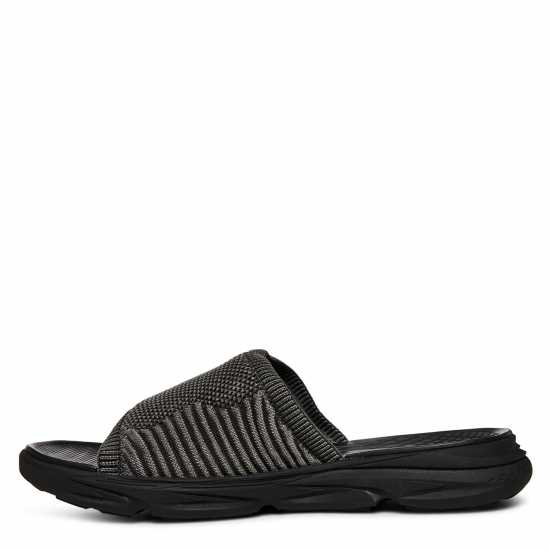 Skechers O Toe Slide Sn99 Black Washed Мъжки сандали и джапанки