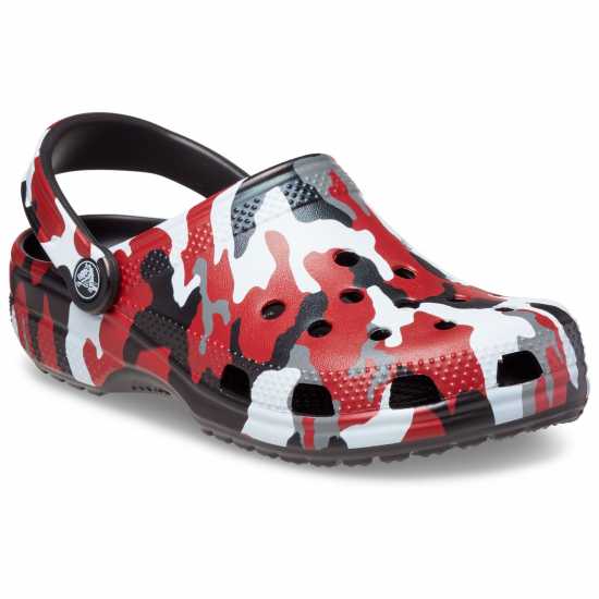 Crocs Classic Prntd 99 Black/Red Мъжки сандали и джапанки