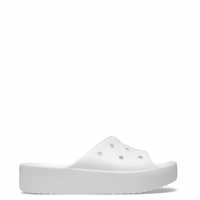Crocs Classic Platform Shoes Womens Бяло Дамски сандали и джапанки
