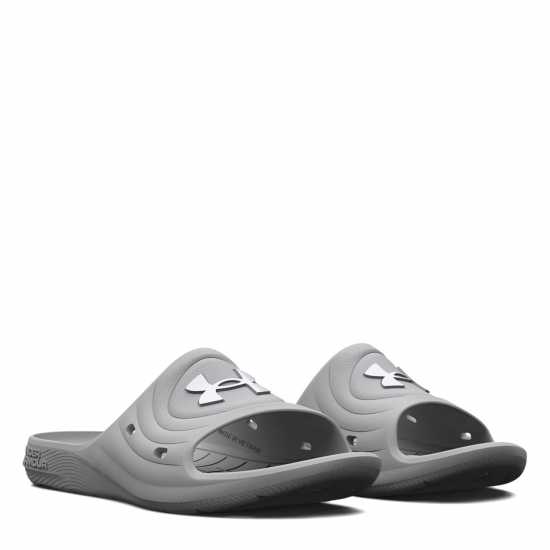 Дамски сандали и джапанки Under Armour Armour Ua W Locker Iv Sl Sliders Womens Grey Under Armour Armour Ua W Locker Iv Sl Sliders Womens Grey Дамски сандали и джапанки