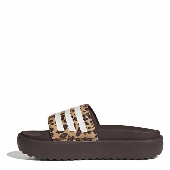 Adidas Adilette Platform Sliders Womens Adidas Adilette Platform Sliders Womens