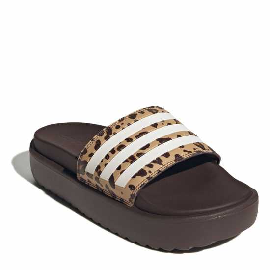 Adidas Adilette Platform Sliders Womens Adidas Adilette Platform Sliders Womens