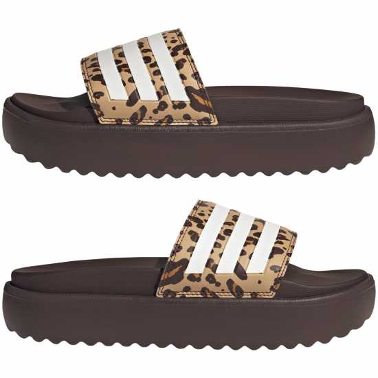 Adidas Adilette Platform Sliders Womens Adidas Adilette Platform Sliders Womens